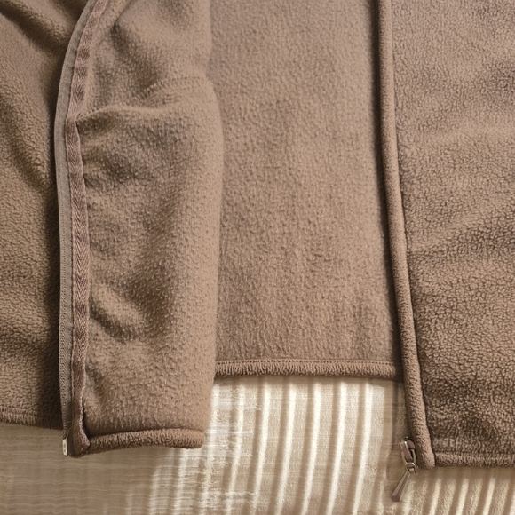 Karen Scott Brown Full-Zip Sweatshirt - Picture 11 of 12